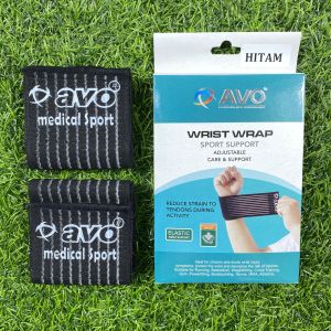 Wrist Wrap Avo Deker Pergelangan Tangan Wrist Band Avo isi 2