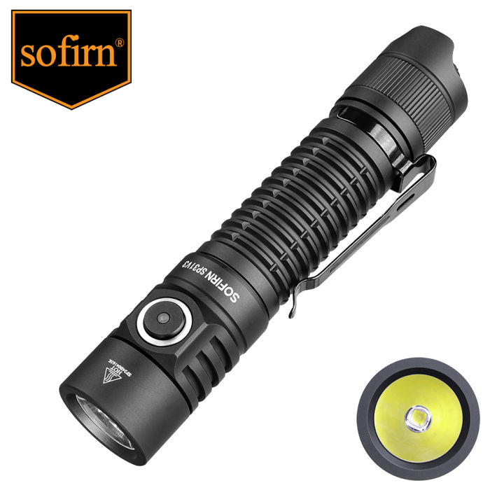 Sofirn SP31 V3.0 Powerful Tactical LED Flashlight 18650 SST40 2000lm ...