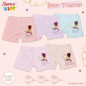 Celana dalam anak perempuan premium sorex hp787 | Cd sorex anak hotpant boxer | Cd anak perempuan Bahan Katun Meresap Keringat