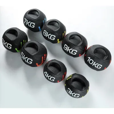 Medicine Ball Gravity Waist Abdomen Training Physical Fitness Balance Rehabilitation Solid Rubber 8A9B Exercise Strength