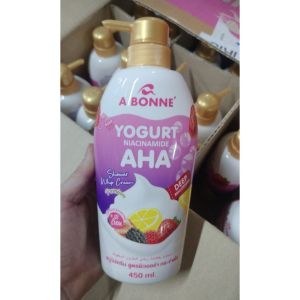 [SG INSTOCK] A Bonne Whip Shower Cream Gel Whitening Bath And Body Wash (450 ml) (Milk Gluta Snail Yoghurt)