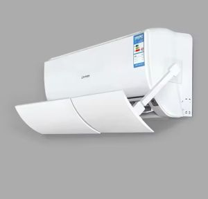 ที่กันลมเครื่องปรับอากาศกันลมแบบติดตั้งบนผนัง ที่คลุมแอร์นำทางลมแบบยืดหดได้ปรับได้อเนกประสงค์