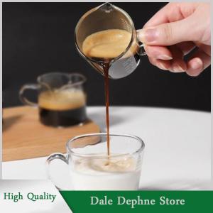 [Dale Dephne] Cốc đo thủy tinh borosilicate 70 75ml có vòi kép và tay cầm kín