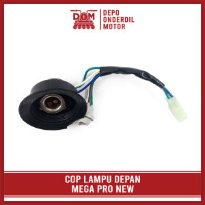 Cop Lampu Depan MEGA PRO NEW (PSP) - Pitingan Fiting Socket Soket Dop Utama + Kota MEGAPRO PRIMUS