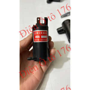 COMBO 4 mô tơ bơm nước rửa kính ô tô hàng xịn. Mô tơ phun nước Korea. Điện 12v và 24v