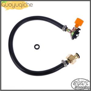 【Guoyuqiche】🔥🔥🔥 ท่อเติมก๊าซอะแดปเตอร์เติมยางกันรั่วท่อเติมแก๊สกระบอกสูบอุปกรณ์เสริมสำหรับถังบรรจุวาล์วท่อถัก