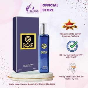 Nước Hoa Nam Charme Boss 20ml [Phiên bản 2024] Mạnh Mẽ Sang Trọng