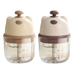 เครื่องเจาะเฮลิคอปเตอร์ไฟฟ้าเคลื่อนที่350มล. แบบสว่าน3หัวชาร์จได้สำหรับสูตรอาหารในครัวทำจากขิงกระเทียม