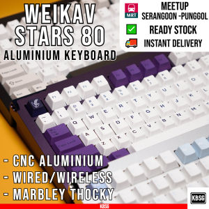 Weikav Stars 80 TKL Aluminium Custom Keyboard RGB Hotswappable