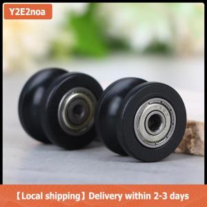 【Local shipping】 1Pcs U Groove Pulley Guide Pulley Rolling Bearing U Groove Roller Wheel 5x25x16.5mm For Driving Mechanical Accessories