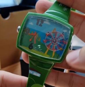 Paul Frank Analog Quartz Movement with Silicon Band Watch PFFR969-01C Green