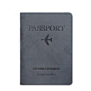 JACKMAN RFID Blocking Leather Passport Cover Card Wallet Dompet Paspor