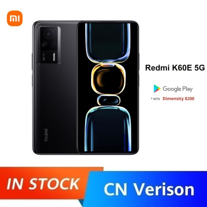 Xiaomi Redmi K60E Mobile phone 6.67 inch 2K Dimensity 8200 Octa