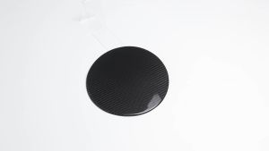 mv1 Real Carbon For Ford Mustang Dark Horse EcoBoost GT S650 2024 2025 Exterior Oil Fuel Tank Gas Cap Outlet Cover Trim Accessories 8R1H6