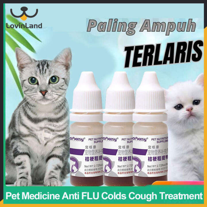 LovinlandMedicine Anti FLU Colds Cough Treatment Beler Sallow Paint Kitten Puppy Dog Cat Cold Medicine