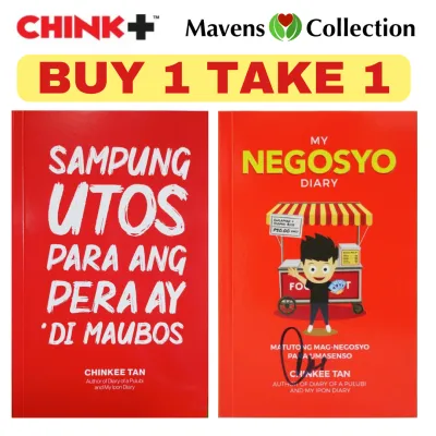 BUY 1 TAKE 1 Chinkee Tan books My Negosyo Diary + Sampung Utos Para Ang Pera Ay Di Maubos