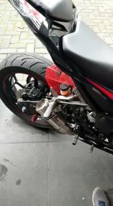 Knalpot SC Project slip on ninja 250 karbu/fi ninja Z250SL Yamaha R25 Yamaha MT25 Honda CBR 250RR