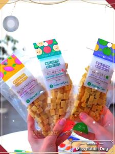 2027/6月Natural Core Korea Pets Cheese Cube Dog Treats 80g 韩国天然核心宠物奶酪丁补钙零食80g Natural Core Cheese Cube 鸡肉奶酪丁狗狗