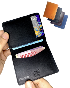 DOMPET KARTU LIPAT / CARD HOLDER KULIT PRIA WANITA RHYM 79