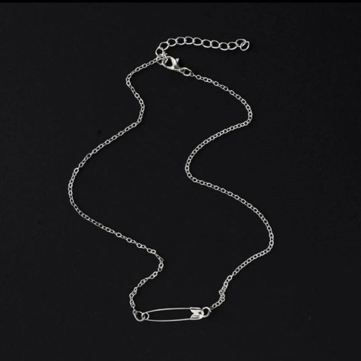 Safety pin necklace - Vòng cổ kim tây | Lazada.vn