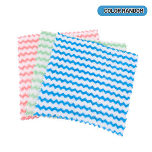 10Pcs Coral Velvet Rags Kitchen Dishcloth Absorbent Dish Cloth Towel Household Kitchen Cleaning Wipe Cloth