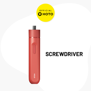 HOTO 3.6V Smart Cordless Screwdriver Lite - 3Nm Torque 220RPM Dual Mode 1500mAh Micro-USB