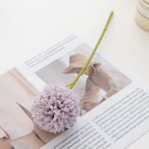 A6277 Dyed Edged Fake Flower Ball Silk Cloth DIY Floral Materials Hydrangea High Quality Soft Home Decoration Valentines Day Gift