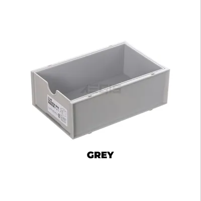 [Clearance] AEGIS Stackable Slim Drawer Box Storage Box Organiser Desk Riser Drawer Table Organiser Makeup Cosmetic Storage Stacking Drawers
