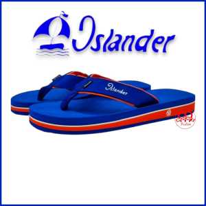 Islander Blue/Orange Mens non-slip rubber soles authentic and original slippers/flipflops (Makapal)