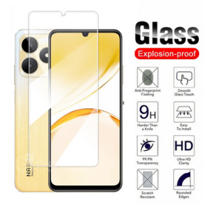 Tempered Glass Realme C53 / C53 NFC / C51 / C51 NFC / C61 / C63 / C31 / C21 / C25 / C17 / C12 / C3 / U1 / GT NEO 2 -  Screen Protector Anti Gores Kaca - TG Bening Pelindung Layar HP