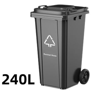 ASUTRO Nikko Trash Bin 100 Liters Capacity with Wheels