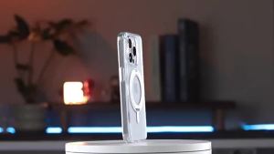 FCLuxury MagSafe Magnetic 360 ° Rotating Stand Phone Case For iPhone 17 Air 16 15 14 13 Pro Max Plus Translucent Matte Back Cover For iPhone 17 Pro Max Military Shockproof Casing With Grip Bracket