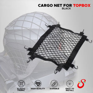 Motorcycle Cargo Net Luggage Rope General Bungee Loading Network Motorcycle Helmet Grid Storage Bungee Luggage Storage Freight Organization Network(28*30cm)