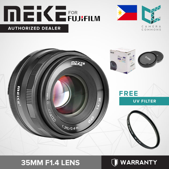 MEIKE 35mm Lens for Fujifilm X Mount MK-35mm Fuji 35 Lazada PH