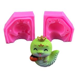 Home Desk Decoration Mold Silicone Cake Baking Mould 3D Snake Figurine Shaped Chocolate Mould Crafting Tool