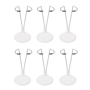 Nonslip búp bê kệ trưng bày 6 gói hỗ trợ Kim Loại Cơ sở cho nhiều kích cỡ khác nhau đồ chơi mềm an toàn đứng định vị