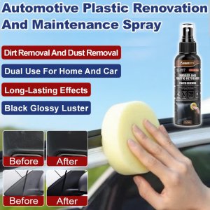 Car Plastic Interior Renovation Spray Plastic Trim Refurbishment Nano Coating Spray Automotive Plastic Parts Surface Wax Agent