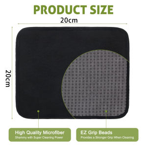 20x20cm Bowling Ball Towel Microfiber With Anti Slip Point Bowling Towel That Wipes Dirt Oil Clean Off