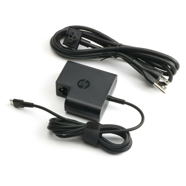 Caricatore HP 45W USB-C Type-C Originale – TPN-CA01 / 814838-00 Per Chromebook - Foto 4