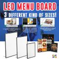 KGS LED Menu lightbox Table Stand for Milktea Shops, Restaurant, Cafe's, Trade Shows, Retails Stores. 