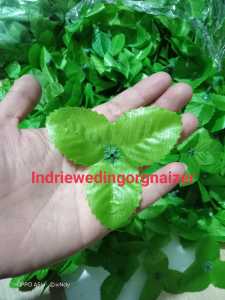 daun bunga rose kain isi 50pcs / 100pcs