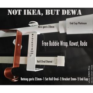 Batang Tiang Besi Gorden & Aksesoris Korden Minimalis