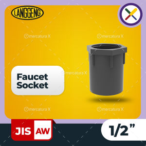 Langgeng Faucet Socket JIS-AW 1/2" - Fitting PVC