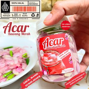 Acar Bawang Merah Asem seger Manis 200 gr