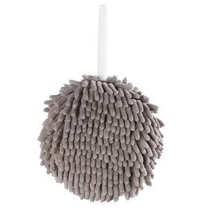 Creative Hanging Cute Chenille Hand Ball Sponge 雪尼尔擦手球海绵