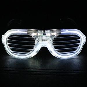 Light Up Halloweens Toy Glowing Glasses for Kids Play in the Dark with LED Lights Christmas Holiday Gifts