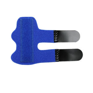 Sports finger protector finger joint fixation splint fracture rehabilitation protector tendon rupture finger sleeve AdjustableAdjustable Finger Splint Brace Built-in Aluminum Alloy Mallet Finger Brace for All Fingers Healthcare Tools Support