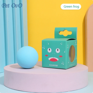Smart Pet Cat Rolling Ball Dog Toys Rechargeable Cats Toy Puppy Balls Motion Ball Self-moving Kitten Toys for Indoor Interactive Playing