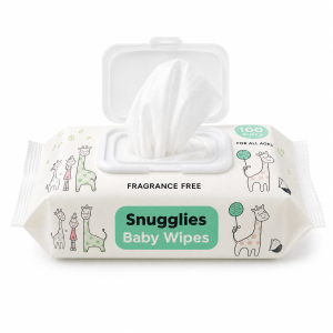 Snugglies Baby Wipes - Gentle & Fragrance-Free: Travel-friendly Imported } USA