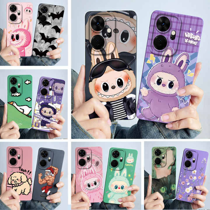 Thiết kế mới cho Itel P55 + 4G Vỏ hoạt hình dễ thương labubu phong cách ...